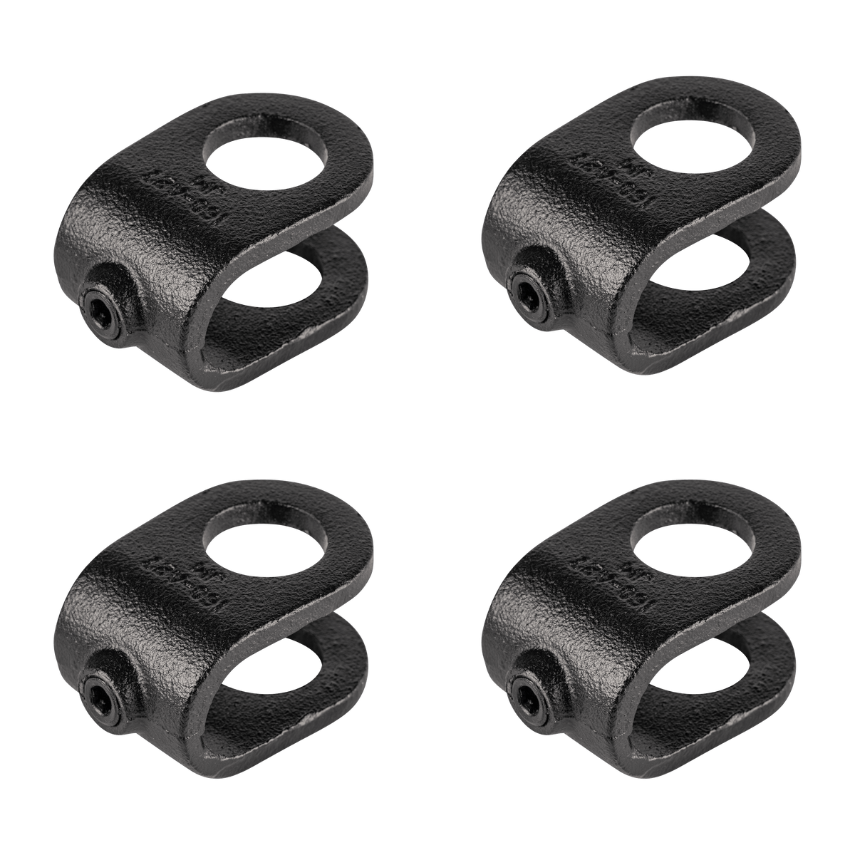 Crossover Clamp Black - 4 Pack