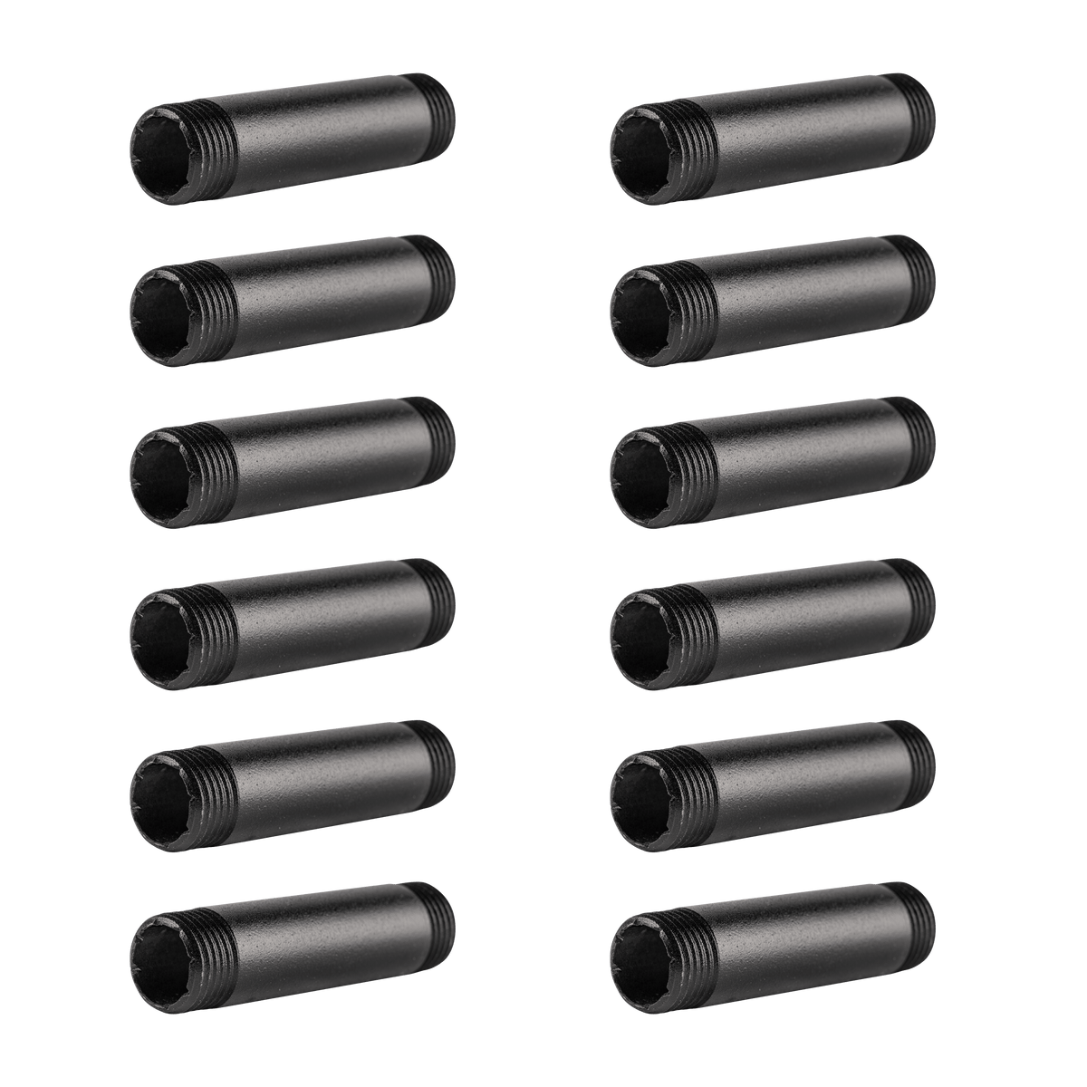 80mm Pipe Black - 12 Pack