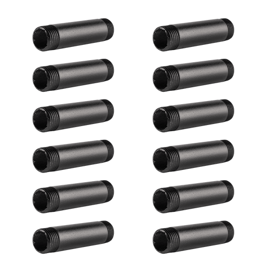 80mm Pipe Black - 12 Pack